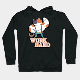 work hard Hoodie